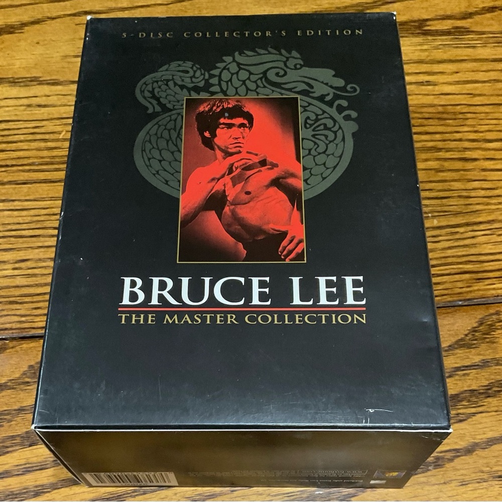 Set of 5 Bruce Lee DVDs